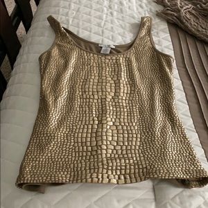X- small gold tank